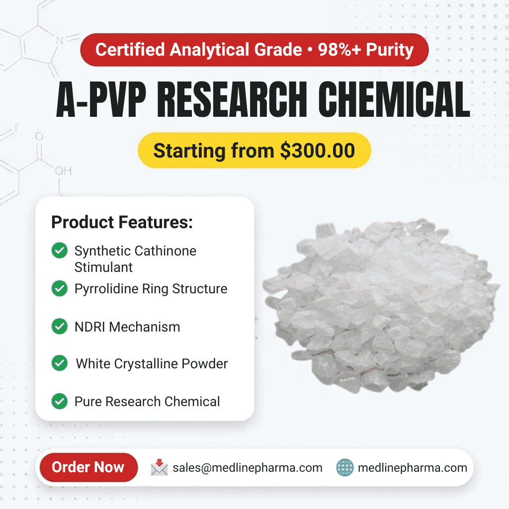 A-PVP Crystals – A Potent Synthetic Stimulant