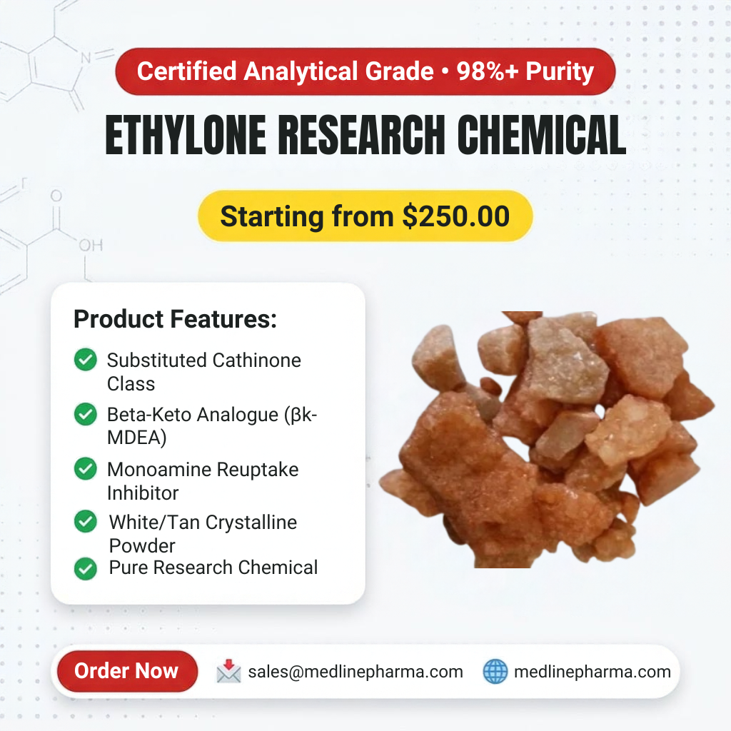 Ethylone Crystal – A Synthetic Stimulant and Entactogen