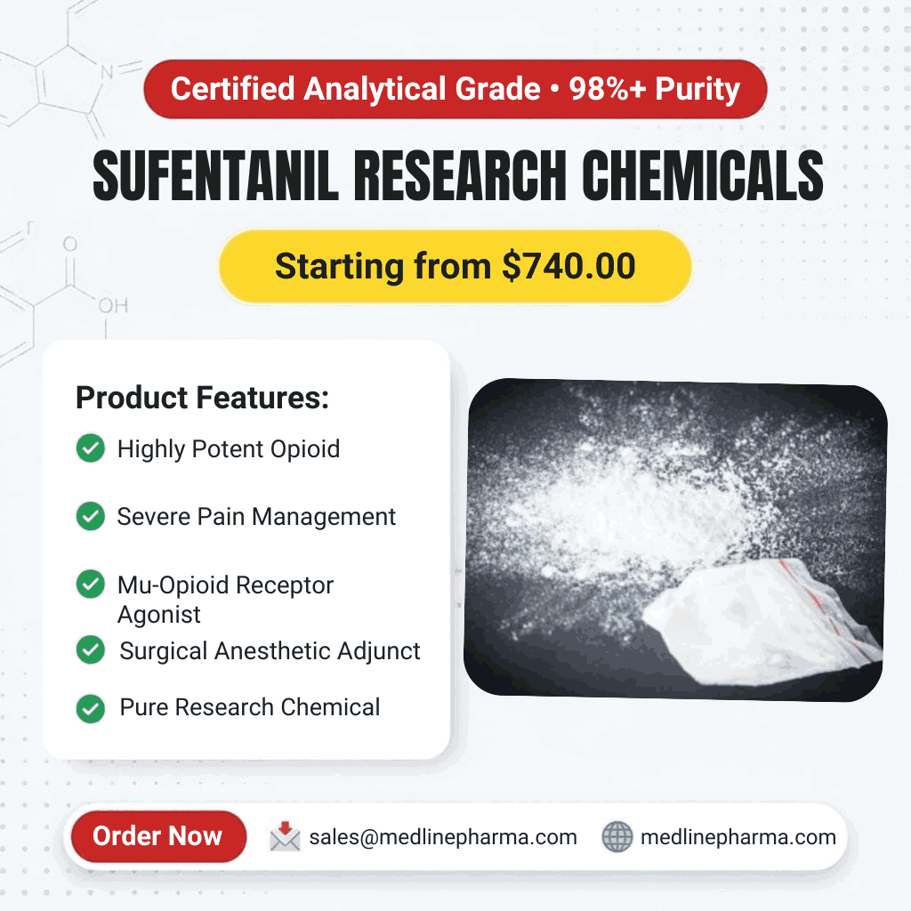 Sufentanil Powder – A Potent Synthetic Opioid
