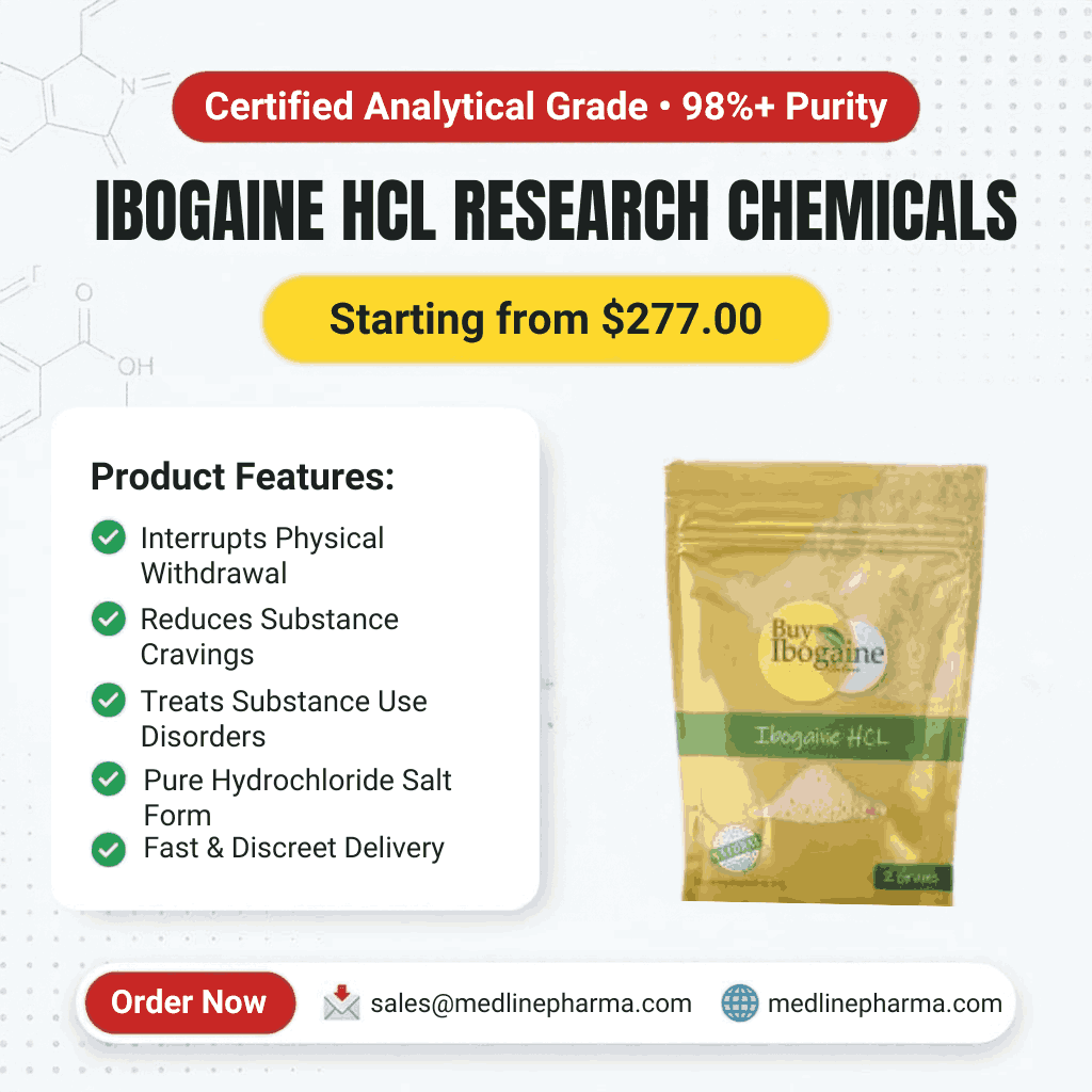 Ibogaine HCl – A Psychoactive Alkaloid