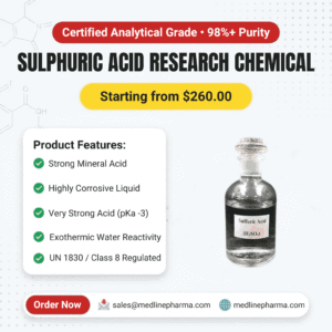 Sulphuric acid (H₂SO₄