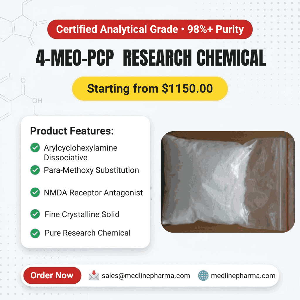 Arylcyclohexylamine Dissociative 4-MeO-PCP CRYSTAL