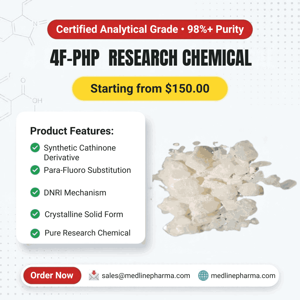 Pyrrolidinophenone Stimulant – 4F-PHP Crystal