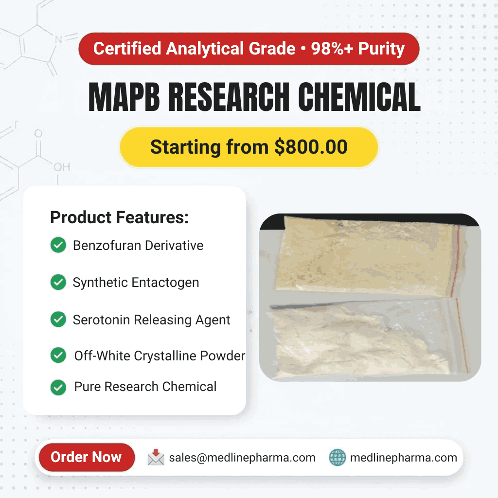 Entactogenic Benzofuran Derivative – MAPB Powder