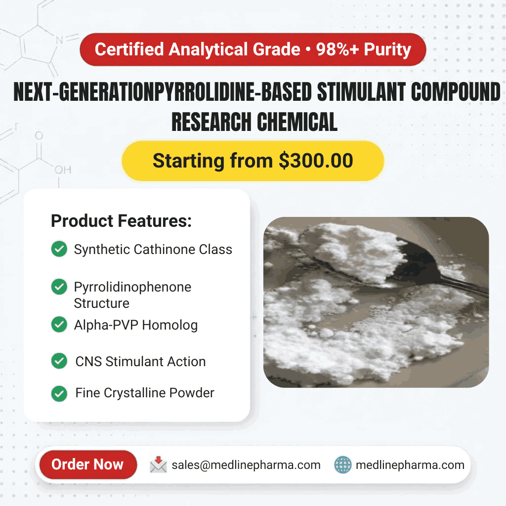 Next-Generation Pyrrolidine-Based Stimulant Compound