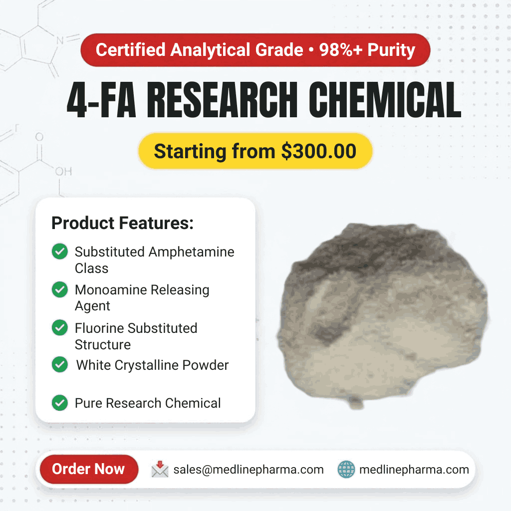 4-FA Powder – A Dual-Action Synthetic Stimulant