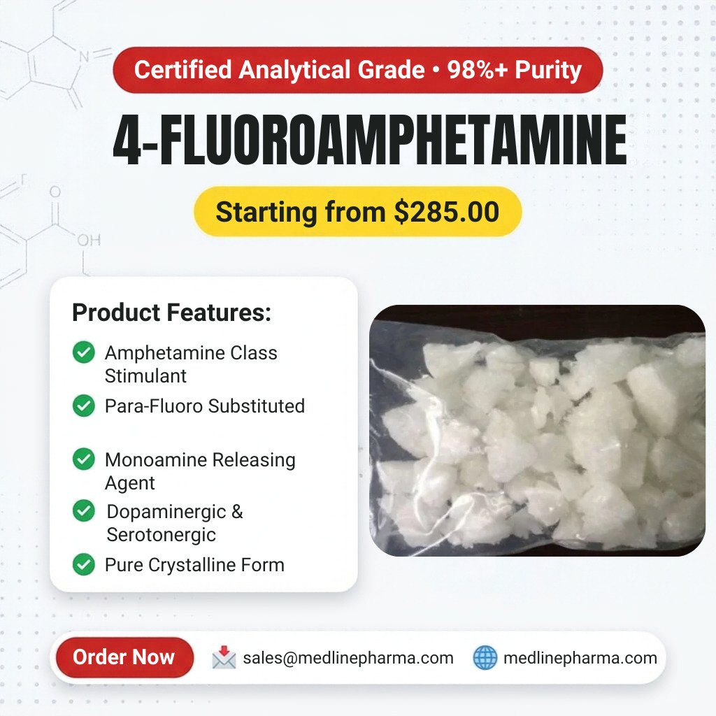 4-Fluoroamphetamine Crystal