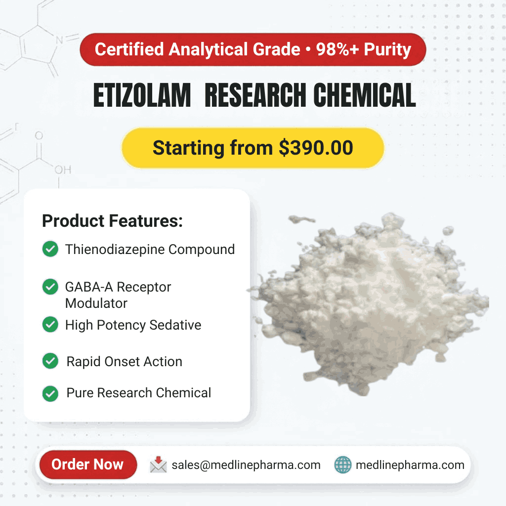 Etizolam Powder – A Potent Thienodiazepine