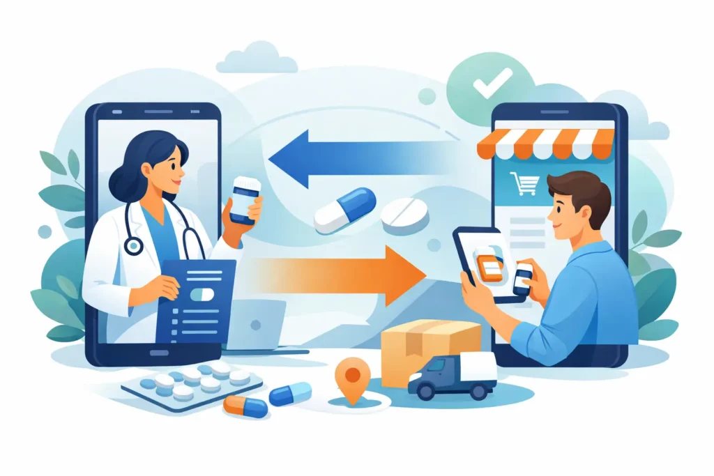 How Online Prescription Transfer Works