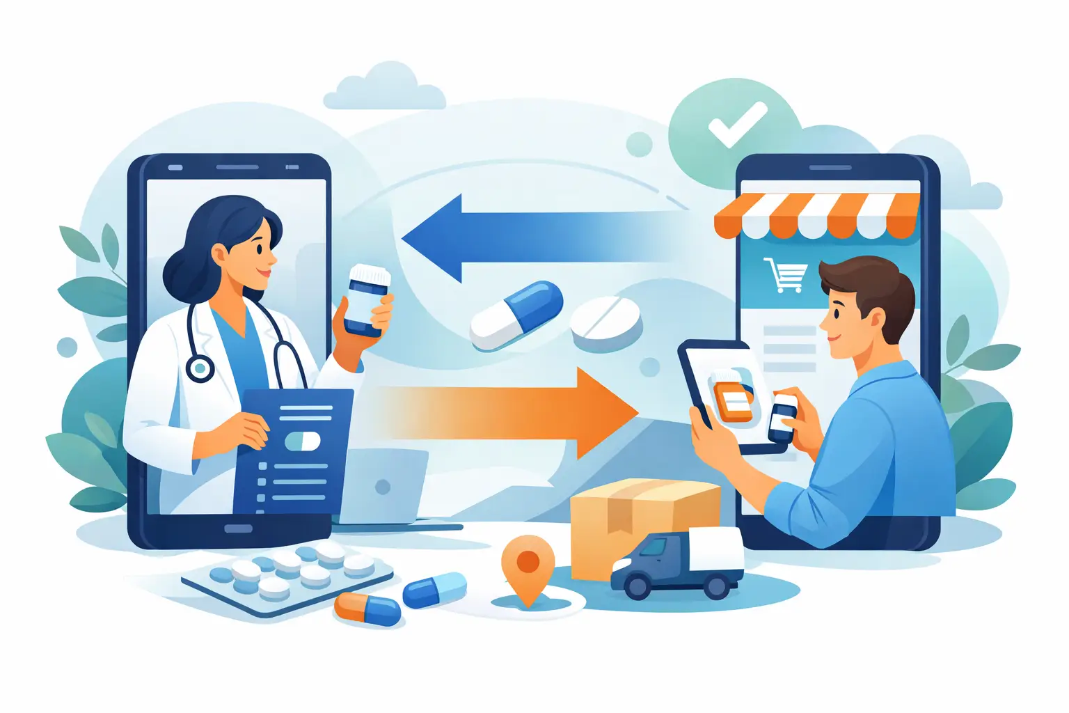 How Online Prescription Transfer Works