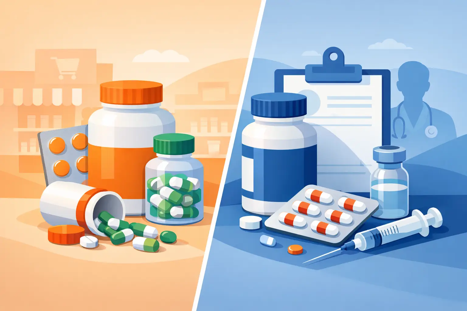 OTC Medicine vs Prescription Medicine