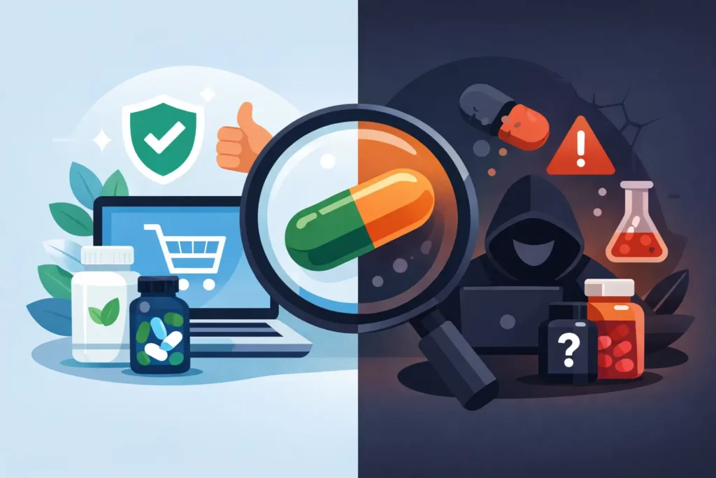 Are Online Supplements Legitimate or Risky?