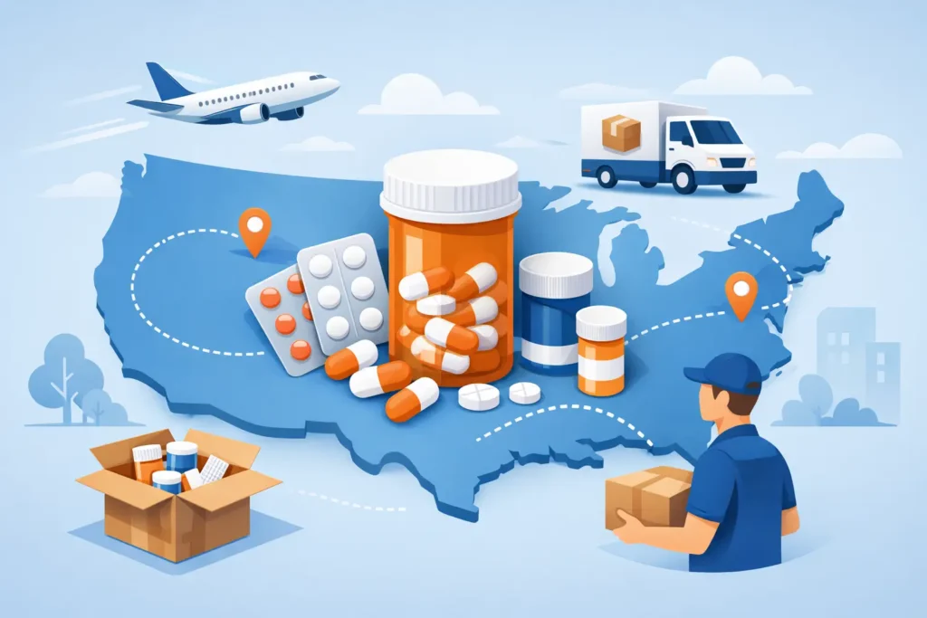 Nationwide Prescription Shipping Guide